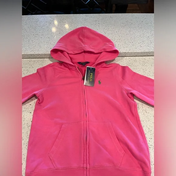 トップス 90s polo by ralph lauren zip hoodie pink 10042697SH_11_f.jpg